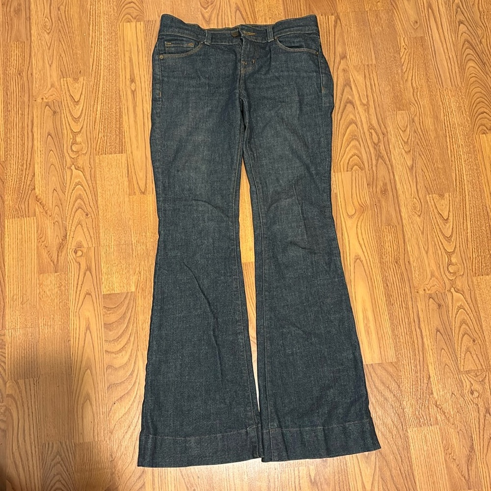 Flared Low Rise Jeans